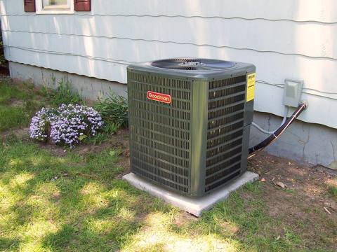 outdoor AC condenser