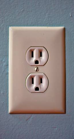 outlet with cover plate